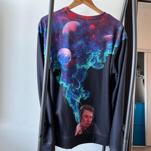 Elon musk psychedelic sweatshirt - Picture 2 of 2